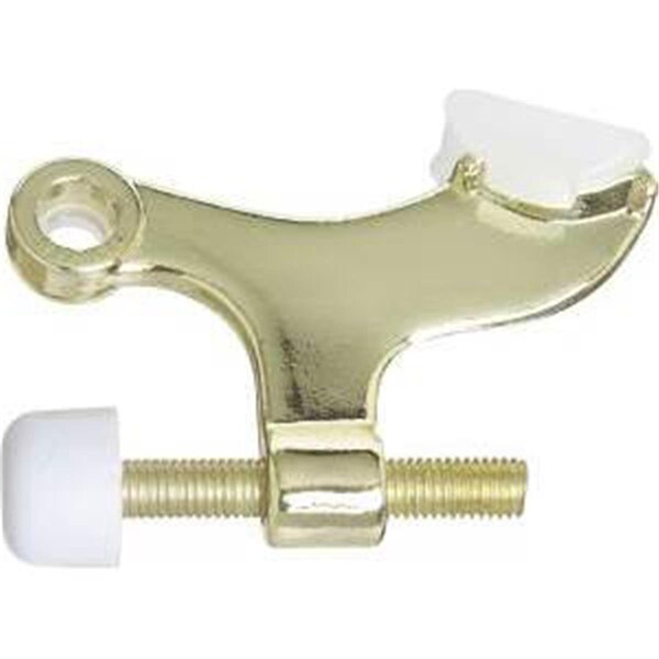 Greengrass Hardware N830-254 Hinge Pin Door Stops, Polished Brass GR425474 - main
